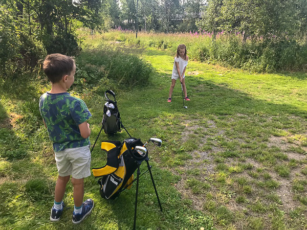 Skeikampen har en flott golfbane