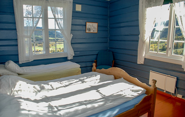 Kleve Gård har 10 soverom med tilsammen 24 sengeplasser